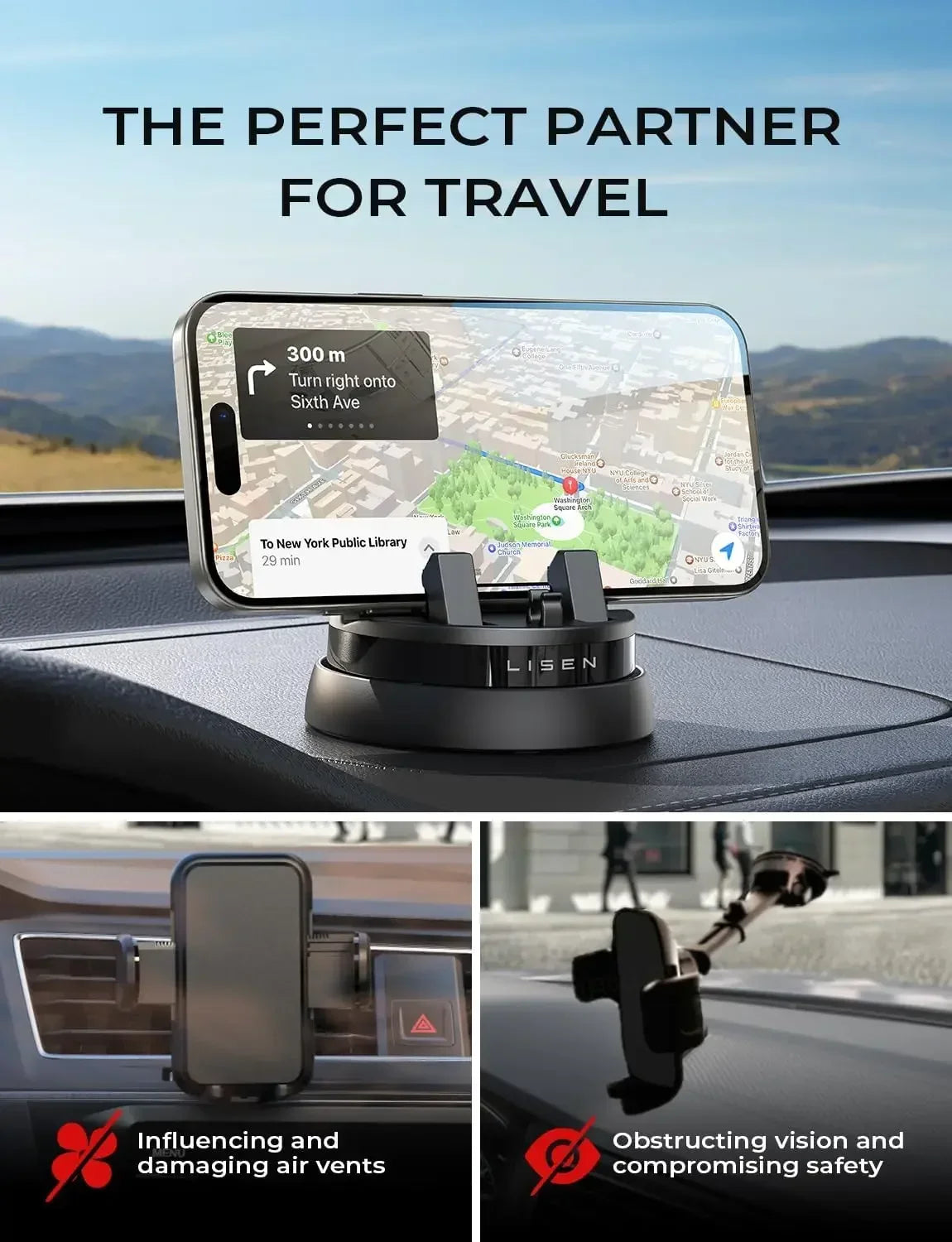 K1 car phone holder